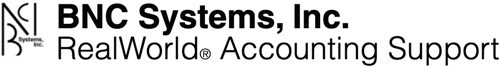 BNC Systems Inc. RealWorld Accounting Support