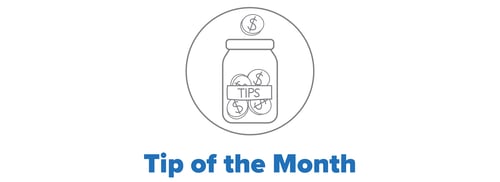 Tip of the month