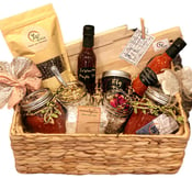 Yazs Table, large gift basket