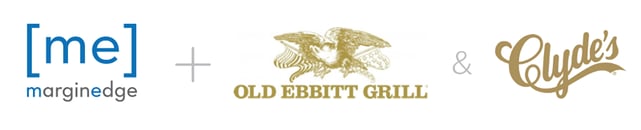MarginEdge + Old Ebbitt Grill + Clyde's Logo