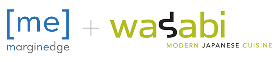 MarginEdge + Wasabi Logos