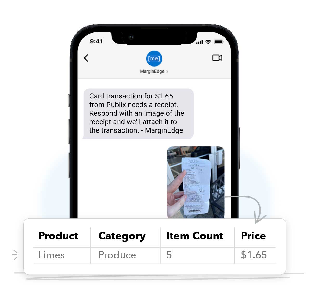 No more chasing receipts