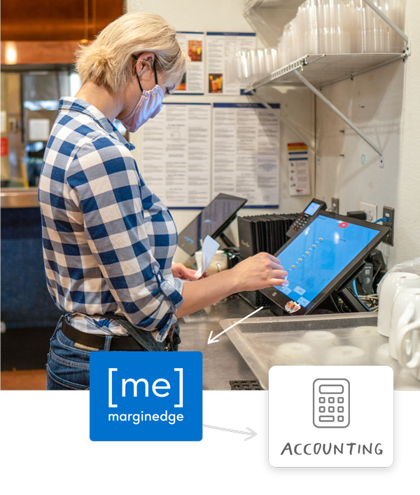Customer using MarginEdge accounting