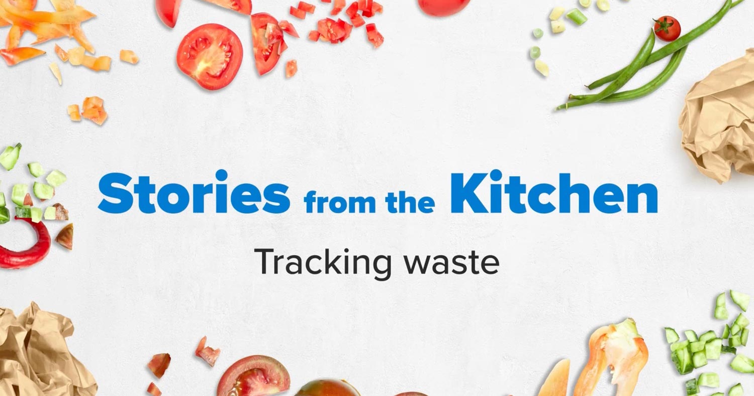 tracking waste in the kitchen